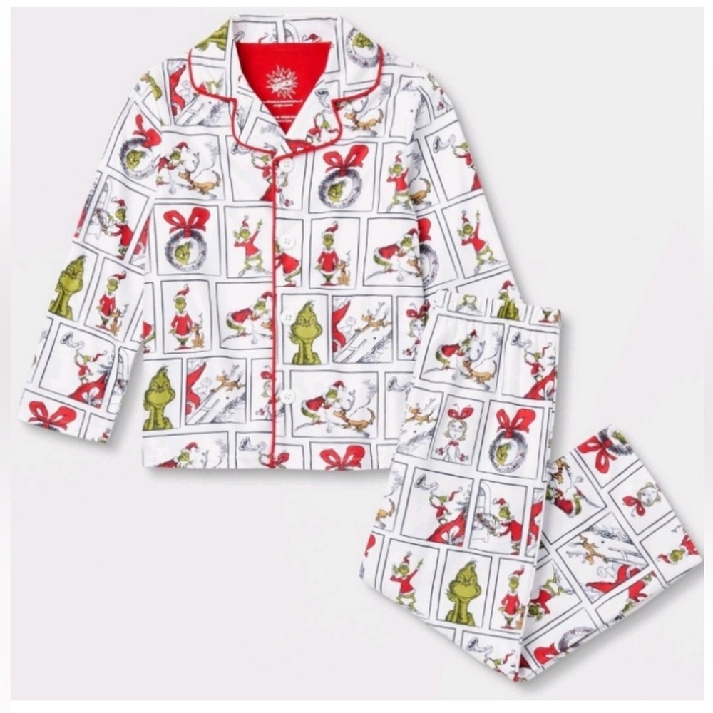 Grinch PJ Set - Picture 14 of 15